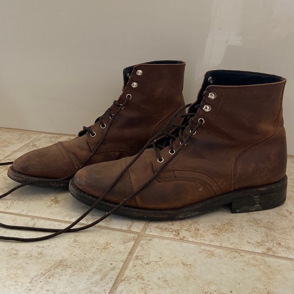 Thursday Boot Company Shoes Thursday Boot Co Captain Lace Up Boots